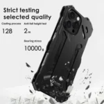 R-JUST RJ-17 Shockproof Armor Hollow Metal Phone Case, For iPhone 16 Pro Max, For iPhone 16 Pro, For iPhone 16 Plus, For iPhone 16 - Image 7