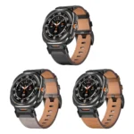 Mecha Style Leather Watch Band - Image 3