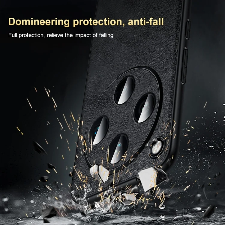 EDA0073045_B4.webp SULADA Shockproof TPU + Handmade Leather Phone Case, For OPPO Find X8, For OPPO Find X8 Pro - Image 5