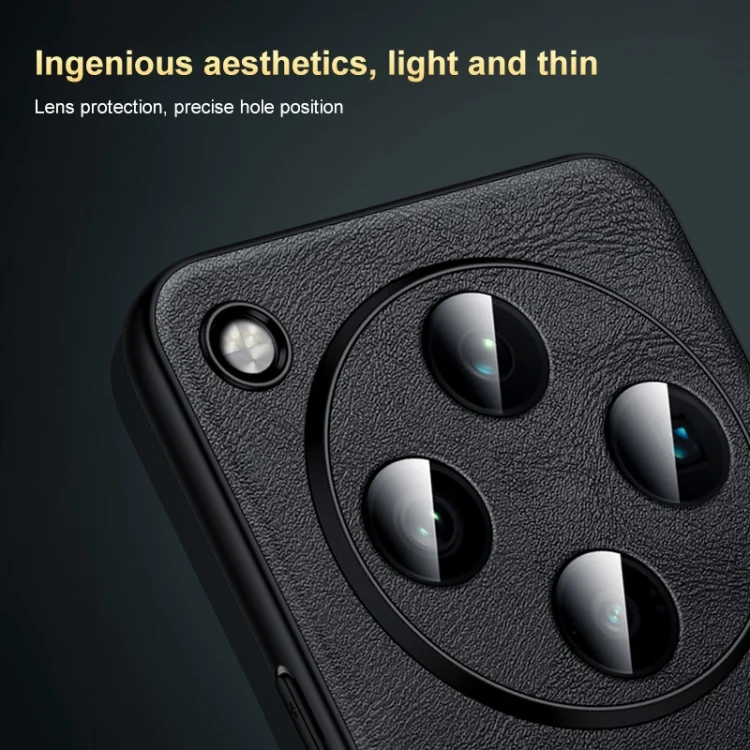 EDA0073045_B5.webp SULADA Shockproof TPU + Handmade Leather Phone Case, For OPPO Find X8, For OPPO Find X8 Pro - Image 6