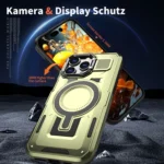 Shield Hollow Frame Holder MagSafe Phone Case, For iPhone 14 Plus, For iPhone 14 - Image 2