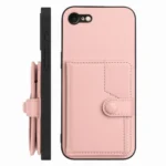 Button Card Bag RFID Anti-theft Phone Case, For iPhone SE 2022 / 2020, For iPhone 13 Pro Max, For iPhone 13 Pro - Image 2