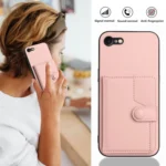 Button Card Bag RFID Anti-theft Phone Case, For iPhone SE 2022 / 2020, For iPhone 13 Pro Max, For iPhone 13 Pro - Image 7