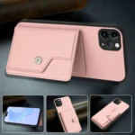 Button Card Bag RFID Anti-theft Phone Case, For iPhone 11 Pro Max, For iPhone 11, For iPhone 11 Pro - Image 6