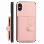 Button Card Bag RFID Anti-theft Phone Case, For iPhone XS / X, For iPhone XR, For iPhone XS Max - Image 2