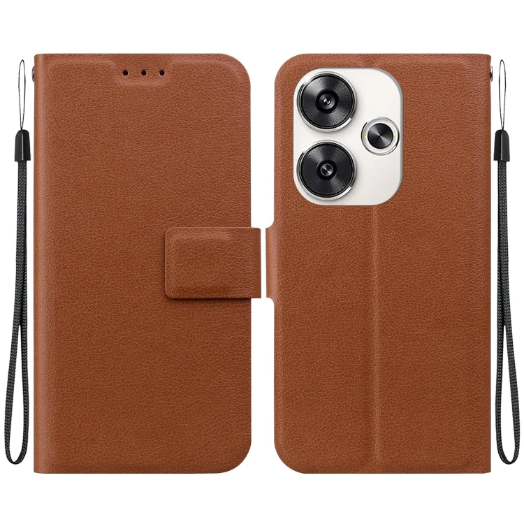 Ultra-thin Voltage Magnetic Buckle Leather Phone Case, For Xiaomi Poco F6, For Xiaomi 13T / 13T Pro / K60 Ultra, For Xiaomi 13 Lite / Xiaomi Civi 2