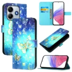 3D Painting Horizontal Flip Leather Phone Case, For Redmi Note 14 5G, For Redmi Note 14 Pro 5G / 14 Pro+ 5G