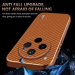 AZNS Electroplated Edge Carbon Fiber Texture Phone Case, For OPPO Find X8s+, For OPPO Find X8s, For OPPO Find X8 Ultra, For OPPO Find X8, For OPPO Find X8 Pro - Image 4
