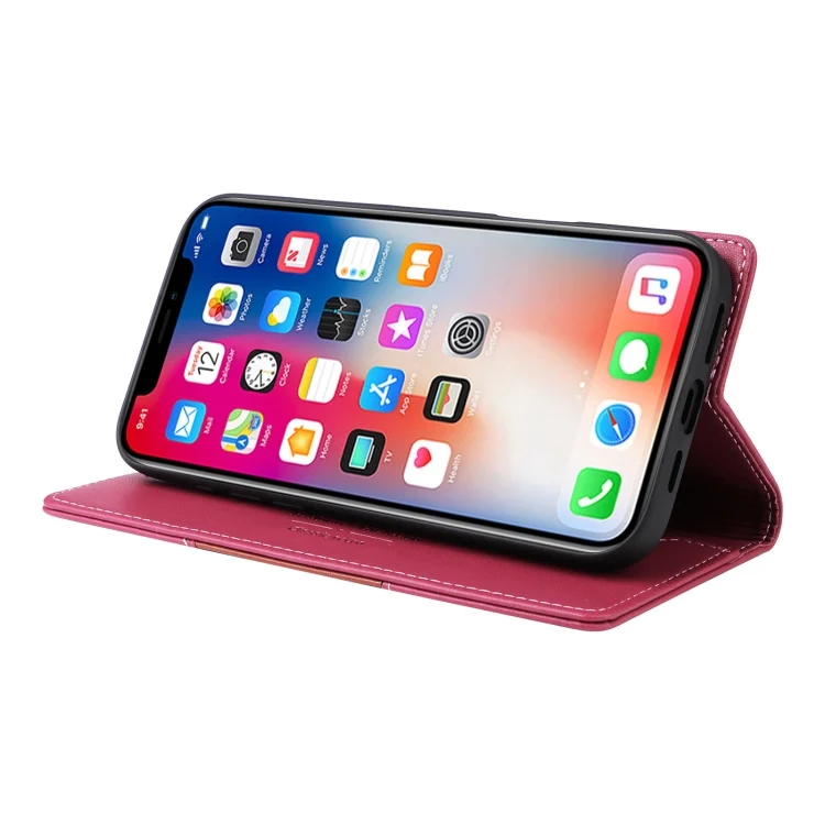 EDA007315321A_3.webp GQUTROBE G01 RFID Anti-theft Leather Phone Case, For iPhone XS / X, For iPhone XR, For iPhone XS Max, For iPhone 8 Plus / 7 Plus - Image 4