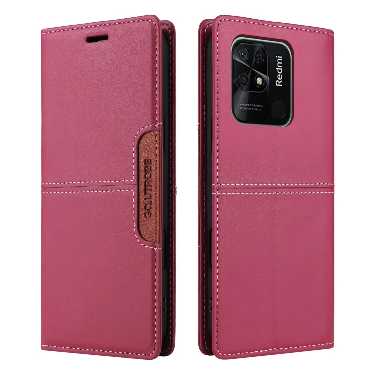 EDA007315407A_1.webp GQUTROBE G01 RFID Anti-theft Leather Phone Case, For Redmi 10C, For Redmi Note 11 Pro Global, For Redmi Note 10 5G, For Redmi Note 10 Pro 4G - Image 2