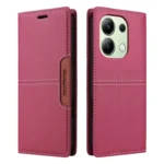 GQUTROBE G01 RFID Anti-theft Leather Phone Case, For Redmi Note 13 4G, For Redmi Note 13 5G, For Redmi 13C, For Redmi Note 13 Pro+ - Image 2