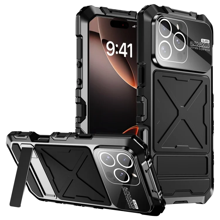 R-JUST Life Waterproof Dustproof Shockproof Phone Case, For iPhone 16 Pro Max, For iPhone 16 Pro, For iPhone 15 Pro Max, For iPhone 15 Pro, For iPhone 15 Plus