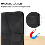 Triangle Solid Color Leather Phone Case, For Redmi 14C 4G - Image 7