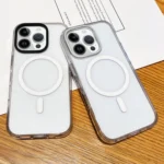Kingsteel Wolf Frosted Lens MagSafe Transparent Phone Case, For iPhone 16 Pro Max, For iPhone 16 Pro, For iPhone 16 Plus, For iPhone 16 - Image 6