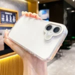 Kingsteel Wolf Frosted Lens Transparent Phone Case, For iPhone 16 Pro Max, For iPhone 16 Pro, For iPhone 16 Plus, For iPhone 16 - Image 5