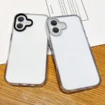 Kingsteel Wolf Frosted Lens Transparent Phone Case, For iPhone 16 Pro Max, For iPhone 16 Pro, For iPhone 16 Plus, For iPhone 16 - Image 6