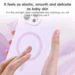 Fine Hole Pure Color Liquid Silicone MagSafe Phone Case, For iPhone 12 Pro Max, For iPhone 12 Pro - Image 8