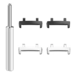 1 Pair Metal Head Adapter Watch Band Connector With Removal Tool - Image 3