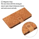 Ethnic Style Embossed Pattern Leather Phone Case, For Xiaomi 14T Pro, For Xiaomi 14T - Image 6