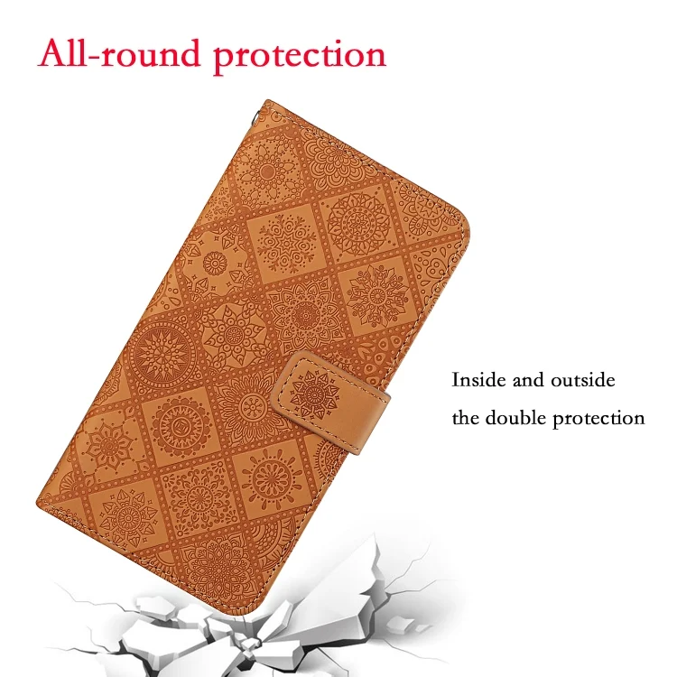 EDA007331701A_6.webp Ethnic Style Embossed Pattern Leather Phone Case, For Xiaomi 14T Pro, For Xiaomi 14T - Image 7