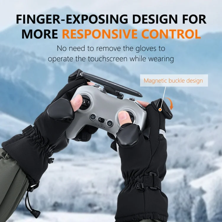 EDA007334901A_5.webp STARTRC Universal Drone Remote Control Photography Gloves Winter Warm Gloves - Image 6