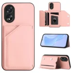 Skin Feel Four Card Slots Phone Case with Wrist Strap, For OPPO A38 4G / A18 4G Global, For OPPO A58 4G Global, For OPPO Reno10 Pro 5G Global