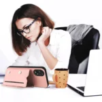 Skin Feel Four Card Slots Phone Case with Wrist Strap, For OPPO A38 4G / A18 4G Global, For OPPO A58 4G Global, For OPPO Reno10 Pro 5G Global - Image 7