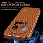 AZNS Electroplated Edge Carbon Fiber Texture Phone Case, For Xiaomi 15 Ultra, For Xiaomi 15 Pro, For Xiaomi 15, For Xiaomi 14T Pro, For Xiaomi 14T - Image 4