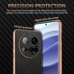 AZNS Electroplated Edge Carbon Fiber Texture Phone Case, For Xiaomi 15 Ultra, For Xiaomi 15 Pro, For Xiaomi 15, For Xiaomi 14T Pro, For Xiaomi 14T - Image 5