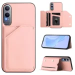 Skin Feel Four Card Slots Phone Case with Wrist Strap, For OnePlus Nord CE4 Lite 5G, For OnePlus Nord CE4, For OnePlus Nord CE 3 Lite