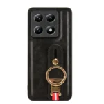 Wristband Leather Back Phone Case, For Xiaomi 14T Pro, For Xiaomi 14T - Image 3
