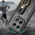 Wristband Leather Back Phone Case, For Xiaomi 14T Pro, For Xiaomi 14T - Image 7
