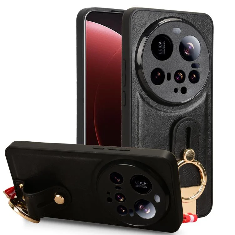 Wristband Leather Back Phone Case, For Xiaomi 15 Ultra, For Xiaomi Poco X7 Pro 5G, For Xiaomi 15 Pro, For Xiaomi 15