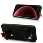Wristband Leather Back Phone Case, For Xiaomi 15 Ultra, For Xiaomi Poco X7 Pro 5G, For Xiaomi 15 Pro, For Xiaomi 15 - Image 3