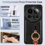 Wristband Leather Back Phone Case, For Xiaomi 15 Ultra, For Xiaomi Poco X7 Pro 5G, For Xiaomi 15 Pro, For Xiaomi 15 - Image 5