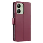 Ring Buckle Rhombic Leather Phone Case, For Xiaomi Poco C65 / M6, For Xiaomi Poco X6 5G Global, For Xiaomi 13T / 13T Pro, For Xiaomi Poco F5 - Image 3