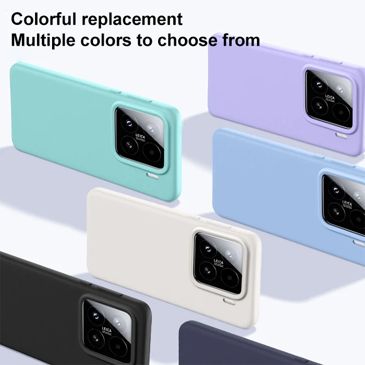 EDA0073453_B1.webp Liquid Silicone Skin-friendly Shockproof Phone Case, For Xiaomi 15 - Image 2