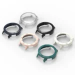 Half Coverage Hollow PC Watch Protective Case with Scale - Image 3