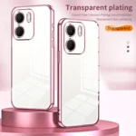 Transparent Plating Fine Hole Phone Case, For OPPO A5x 5G Global, For OPPO A5 Pro 5G Global - Image 3