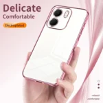 Transparent Plating Fine Hole Phone Case, For OPPO A5x 5G Global, For OPPO A5 Pro 5G Global - Image 6