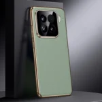 Genuine Leather PC Phone Case, For Xiaomi 15 Pro, For Xiaomi 15