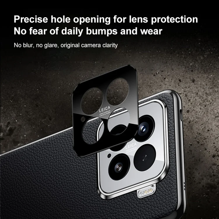 EDA0073468_B4.webp Genuine Leather PC Phone Case, For Xiaomi 15 Pro, For Xiaomi 15 - Image 5