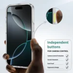 Camera Control Button Integrated MagSafe Clear Phone Case, For iPhone 16 Pro Max, For iPhone 16 Pro, For iPhone 16 Plus, For iPhone 16 - Image 3