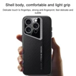 Carbon Fiber Texture PC Phone Case, For iPhone 13 Pro, For iPhone 13 - Image 3