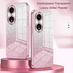 Gradient Glitter Powder Electroplated Phone Case, For OPPO Find X8, For OPPO Find X8 Pro - Image 2
