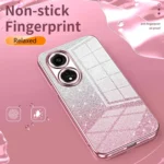 Gradient Glitter Powder Electroplated Phone Case, For OPPO Find X8, For OPPO Find X8 Pro - Image 4