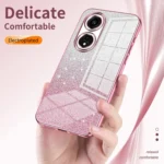 Gradient Glitter Powder Electroplated Phone Case, For OPPO Find X8, For OPPO Find X8 Pro - Image 5