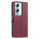 Ring Buckle Rhombic Leather Phone Case, For OPPO A79 5G Global, For OPPO Reno13 Pro 5G, For OPPO Reno13 5G, For OPPO Reno13 F 5G Global / 4G India - Image 3