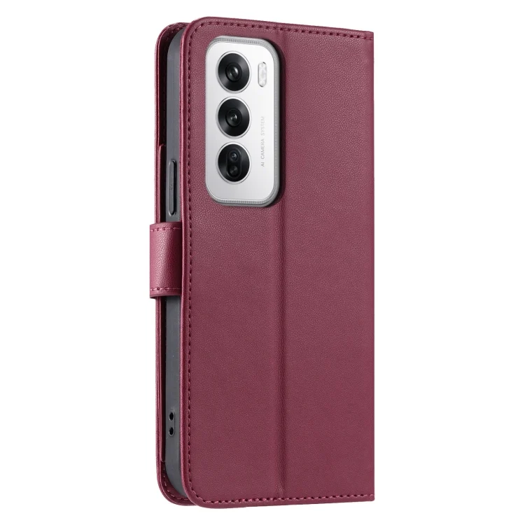 EDA007349313A_2.webp Ring Buckle Rhombic Leather Phone Case, For OPPO Reno12 5G Global, For OPPO Reno11 5G Global, For OPPO Reno11 Pro 5G Global, For OPPO A38 4G / A18 4G - Image 3