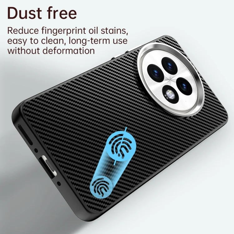 EDA007350303A_3.webp Carbon Fiber Series IMD Phone Case, For OnePlus 13, For OnePlus Nord CE4 Lite 5G, For OnePlus Nord CE4 - Image 4